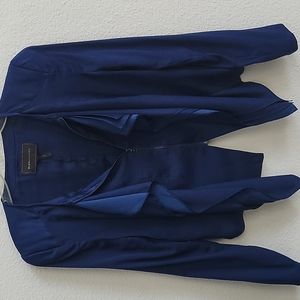 BCBG MAXAZRIA navy blue jacket/blazer
